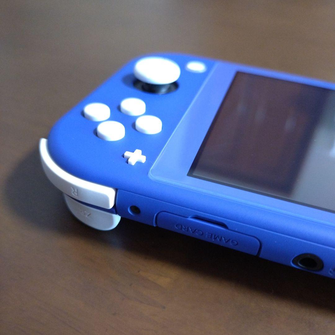 e*e様 Nintendo Switch Lite 青 本体 ACアダプター付き