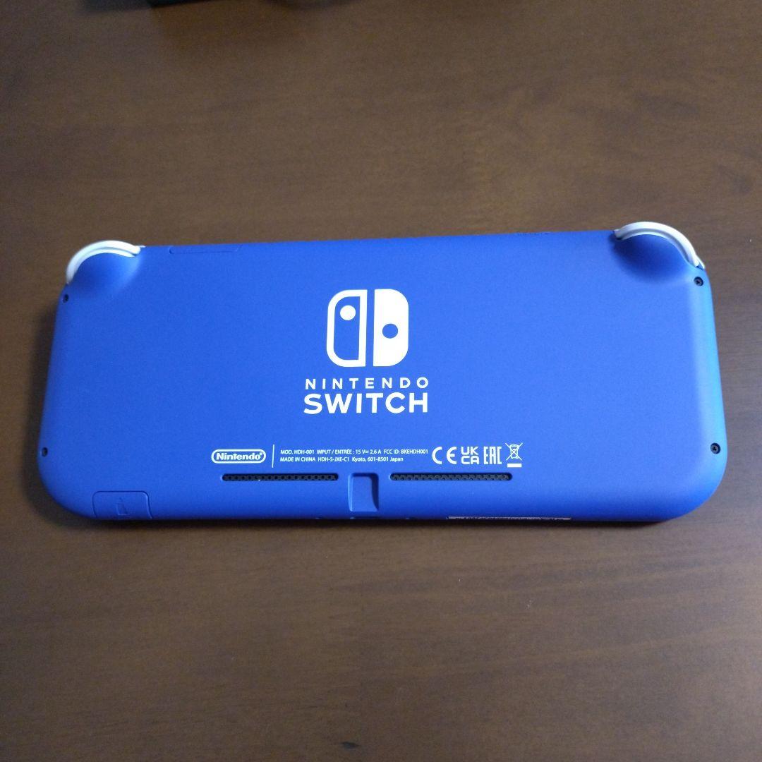 e*e様 Nintendo Switch Lite 青 本体 ACアダプター付き