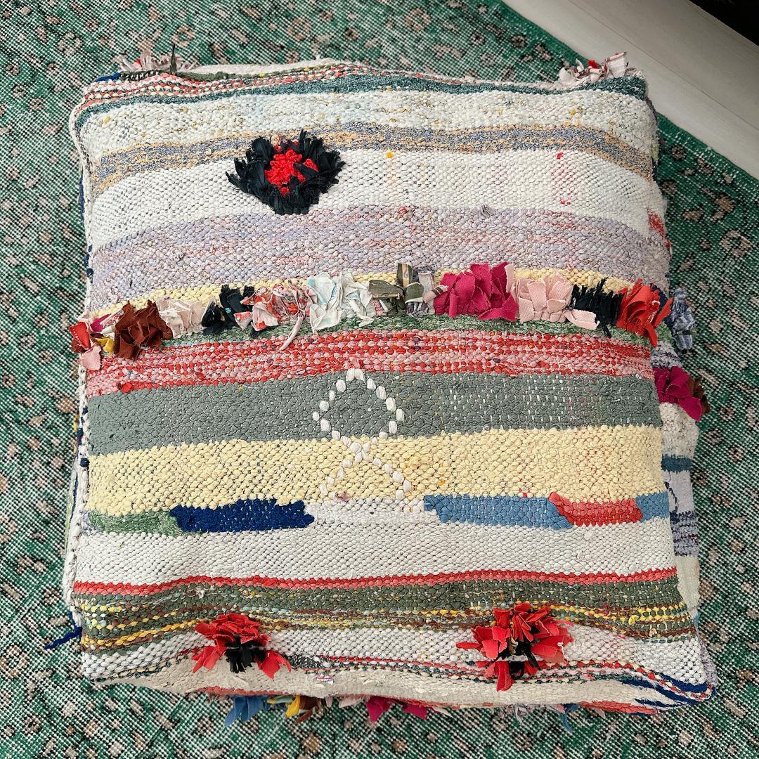 sac モロッコのヴィンテージプフ16