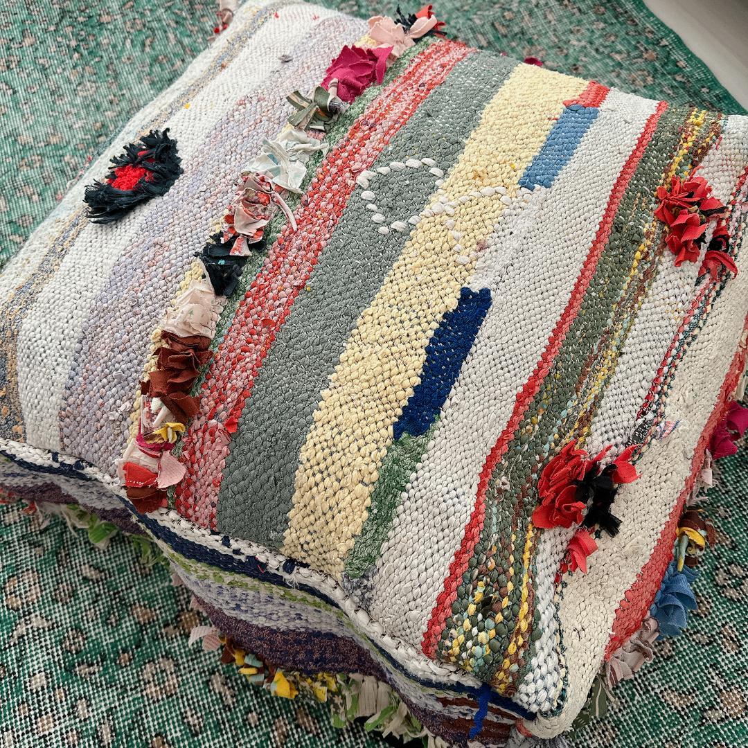 sac モロッコのヴィンテージプフ16