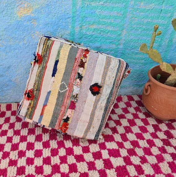 sac モロッコのヴィンテージプフ16