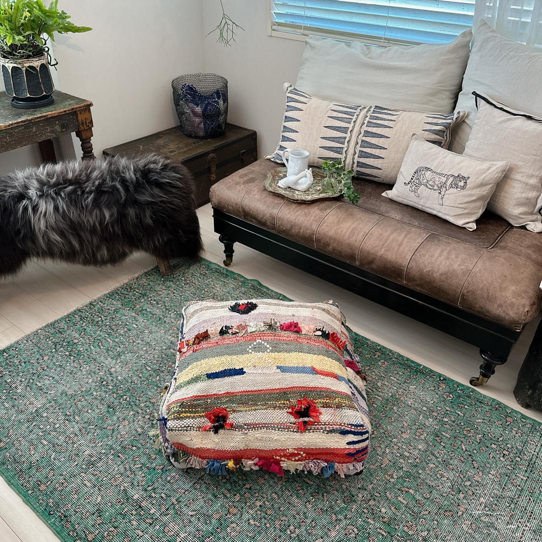 sac モロッコのヴィンテージプフ16