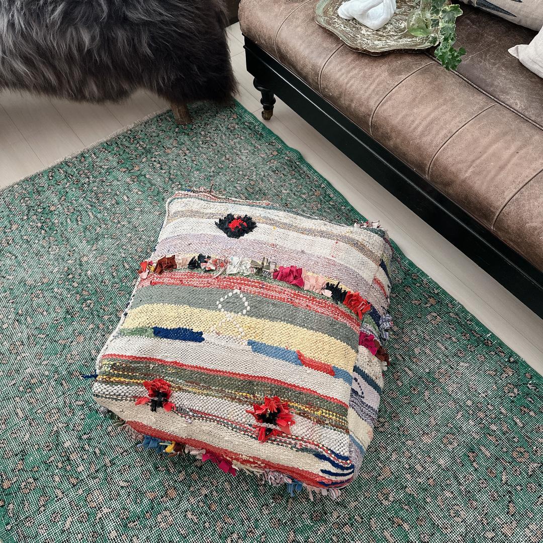 sac モロッコのヴィンテージプフ16