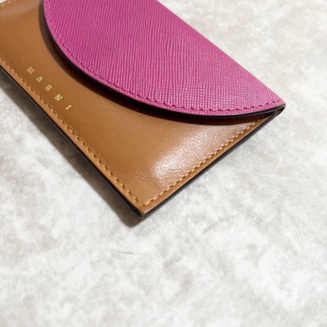I59 未使用品✨ MARNI マルニ　キーケース　カードケース　バイカラー