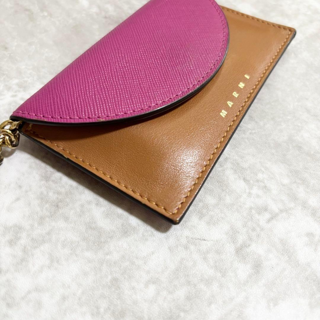 I59 未使用品✨ MARNI マルニ　キーケース　カードケース　バイカラー