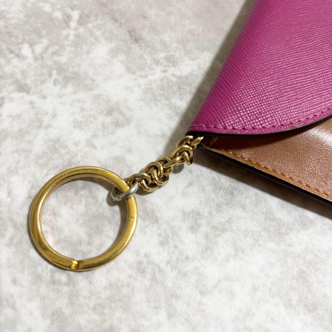I59 未使用品✨ MARNI マルニ　キーケース　カードケース　バイカラー