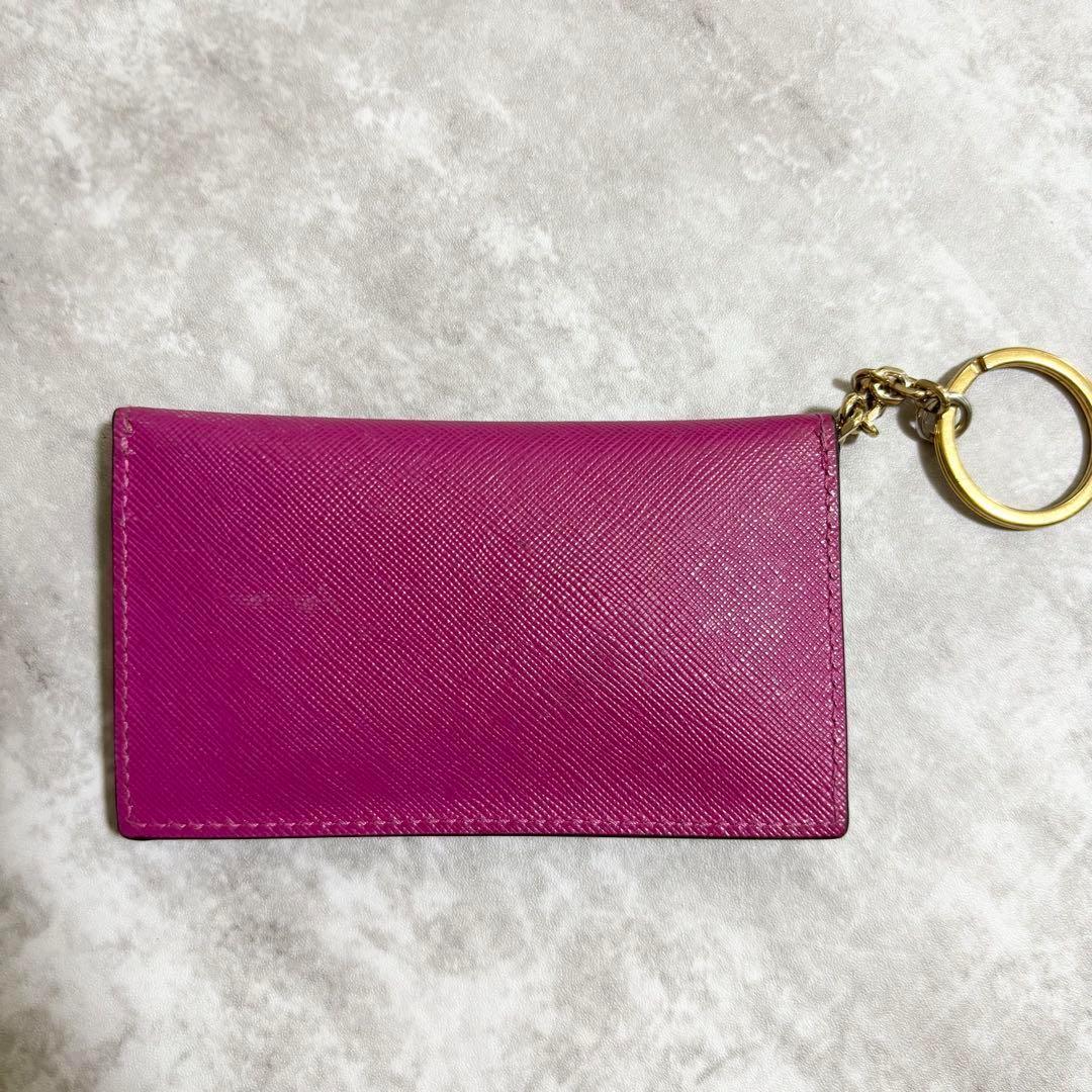 I59 未使用品✨ MARNI マルニ　キーケース　カードケース　バイカラー