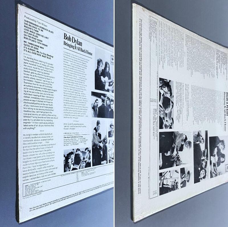 ★至高の逸品【USオリジナル／MONO／シュリンク残存／マト1】ボブ・ディラン