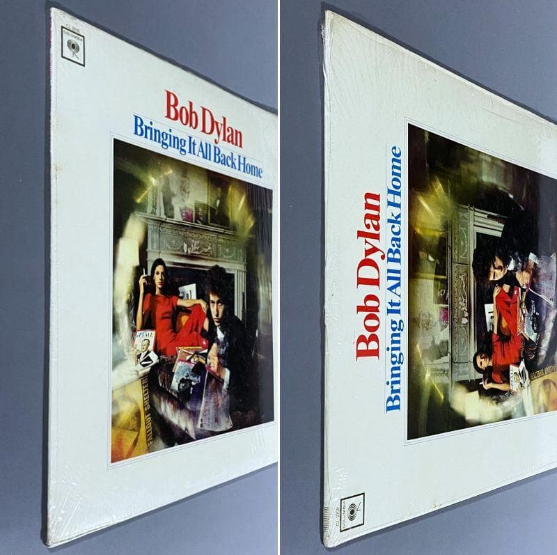 ★至高の逸品【USオリジナル／MONO／シュリンク残存／マト1】ボブ・ディラン