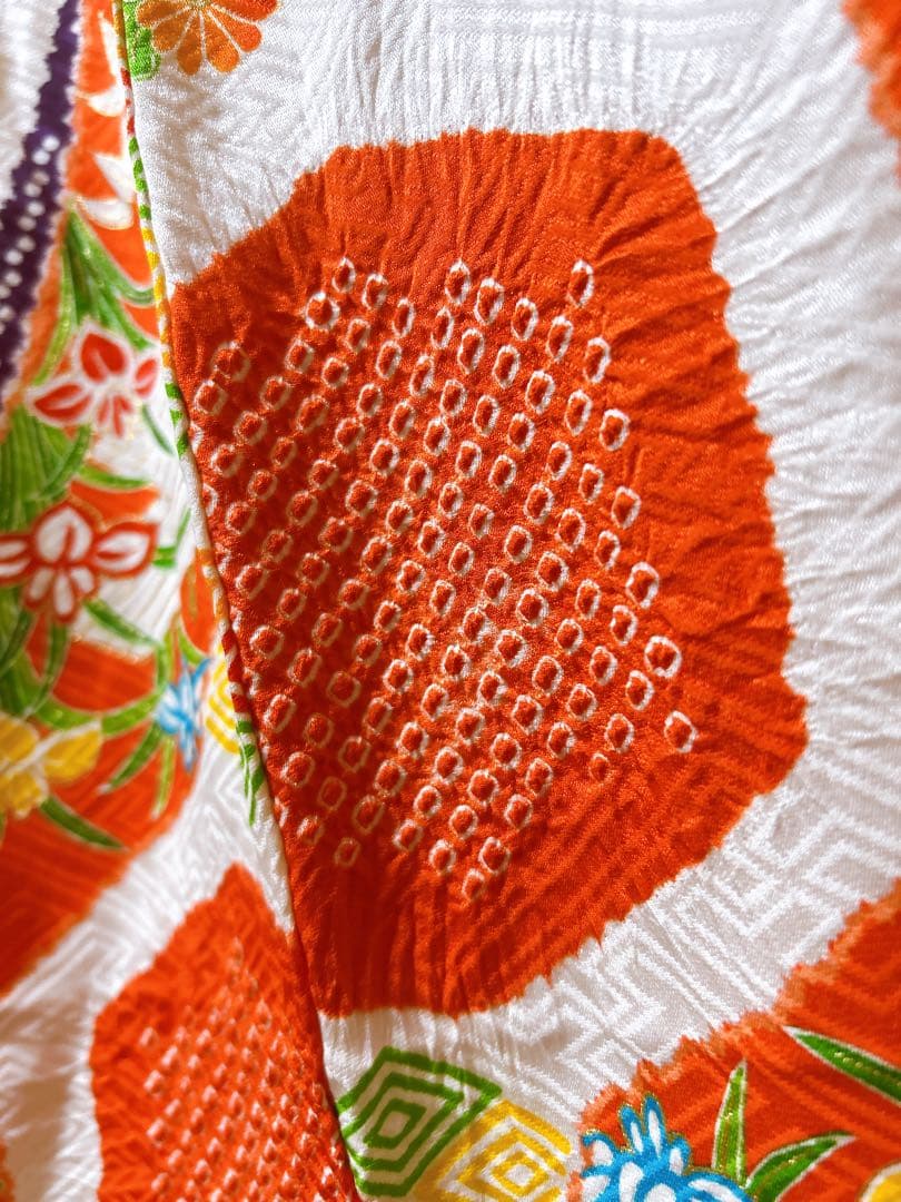 アンティークお着物フルセット♡七五三　7歳　女の子　一式　正絹　レトロ