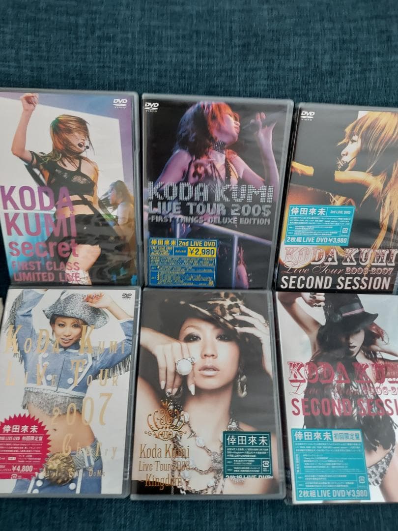 倖田來未　ライブDVD６枚セット　オマケ有