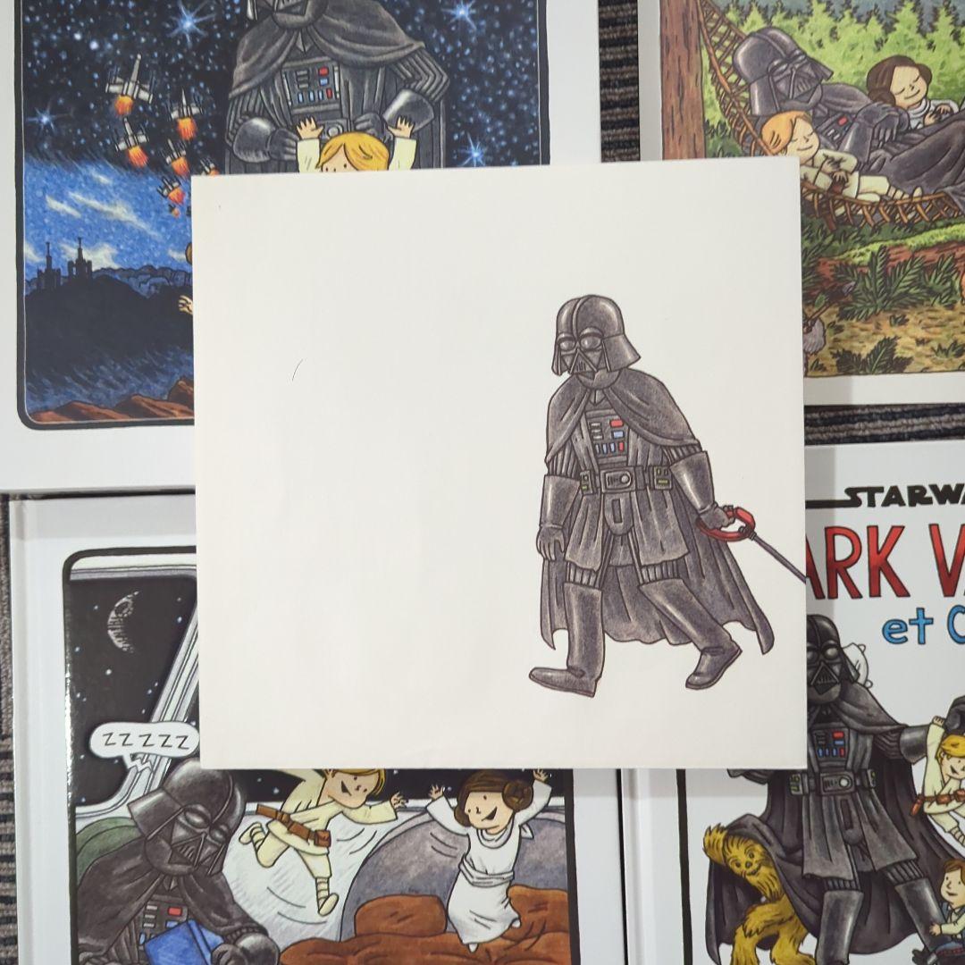 スターウォーズ ダースベイダー 絵本 2冊セット 仏語版