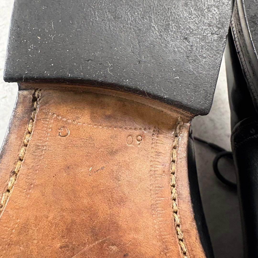 Church's チャーチ　内羽　ストレートチップ　メダリオン　レザーシューズ