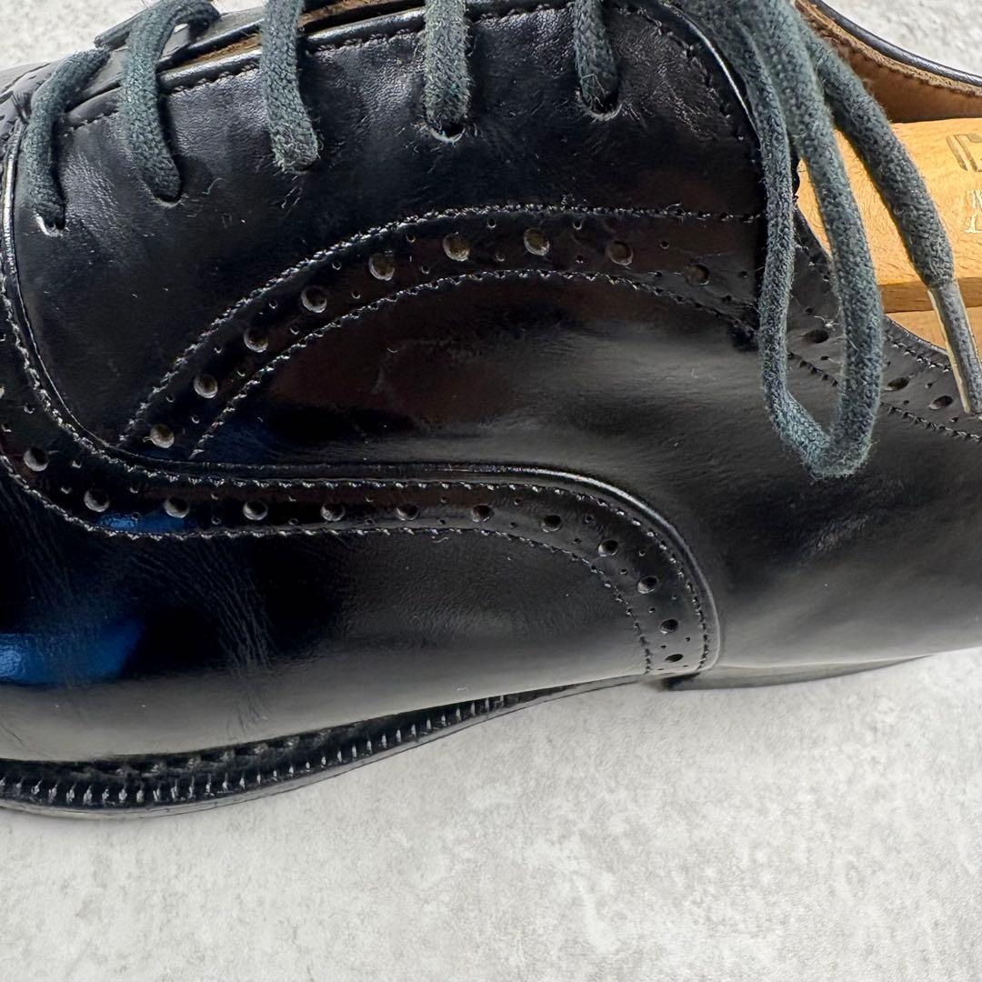 Church's チャーチ　内羽　ストレートチップ　メダリオン　レザーシューズ