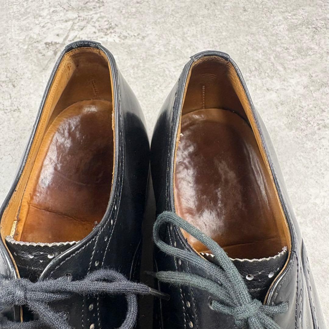 Church's チャーチ　内羽　ストレートチップ　メダリオン　レザーシューズ