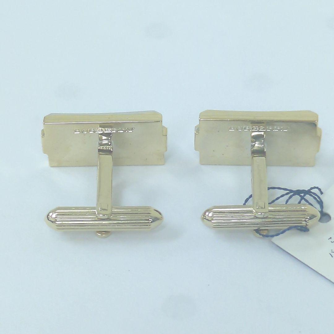 バーバリー ネクタイピン カフリンクス セット ゴールド シルバー ブラック