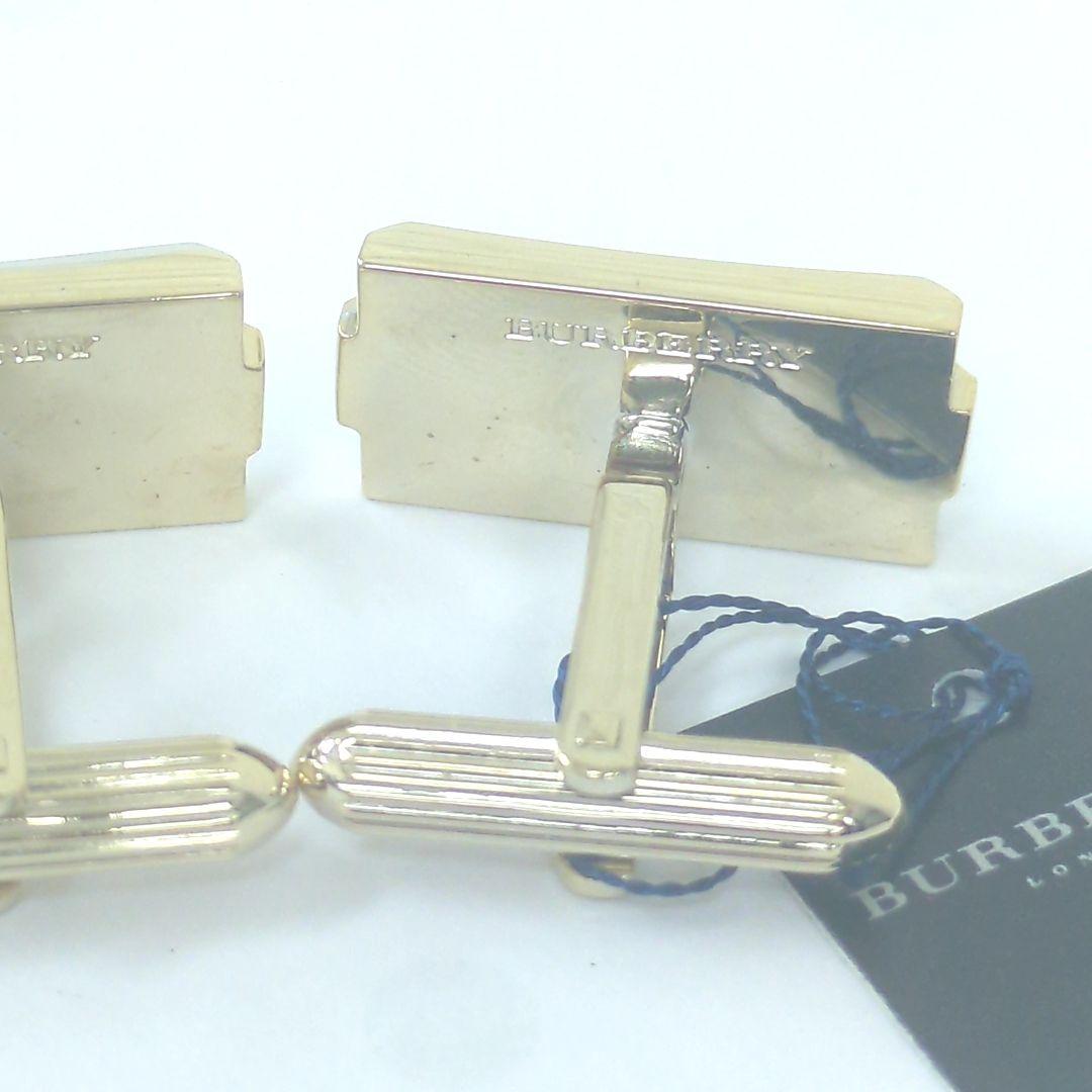 バーバリー ネクタイピン カフリンクス セット ゴールド シルバー ブラック