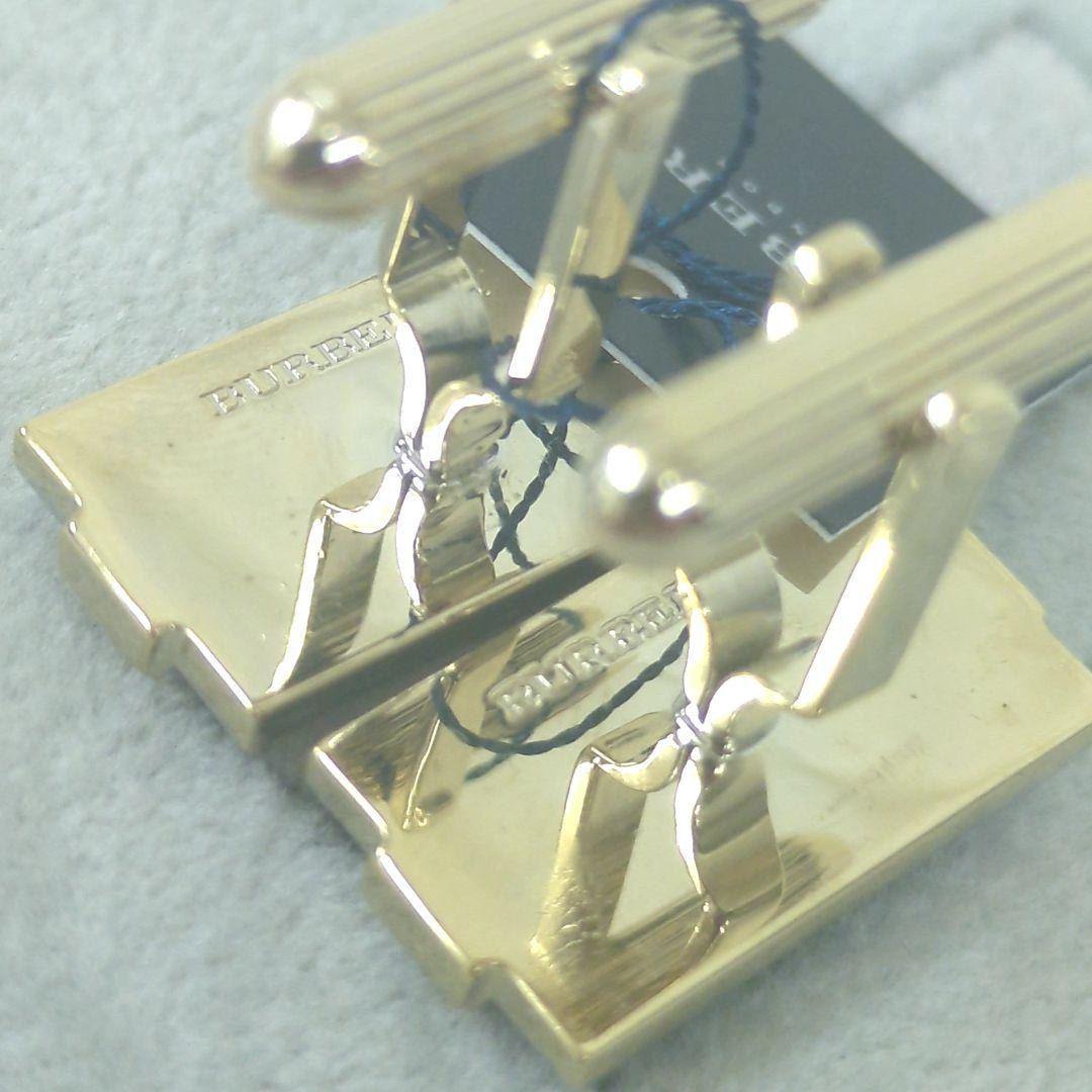 バーバリー ネクタイピン カフリンクス セット ゴールド シルバー ブラック