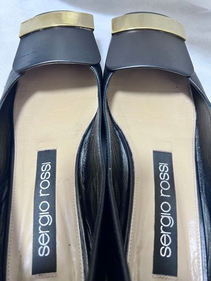 セルジオロッシ　SR1 バレリーナ　フラットパンプス　23.5cm