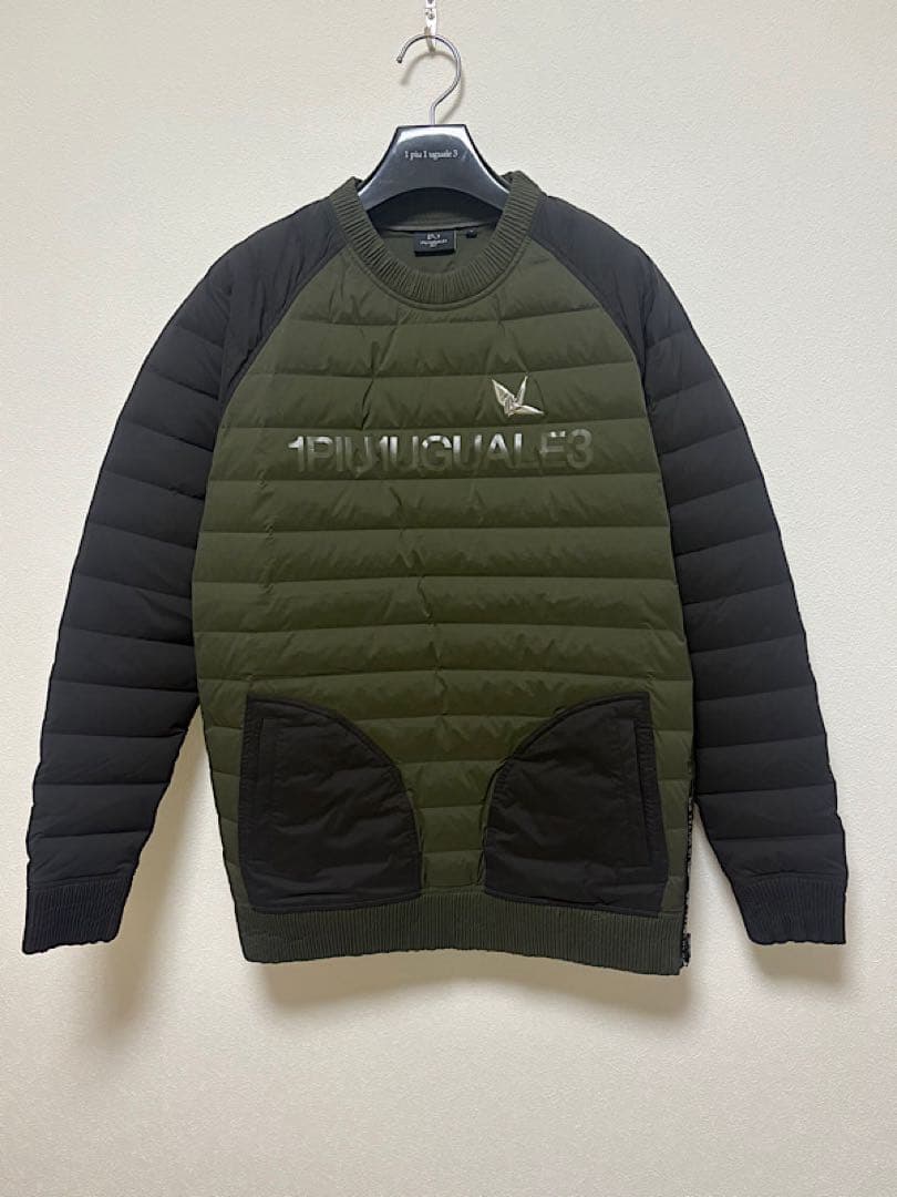 極美品1PIU1UGUALE3 GOLF定価20万円24AWダウンセットアップⅤ