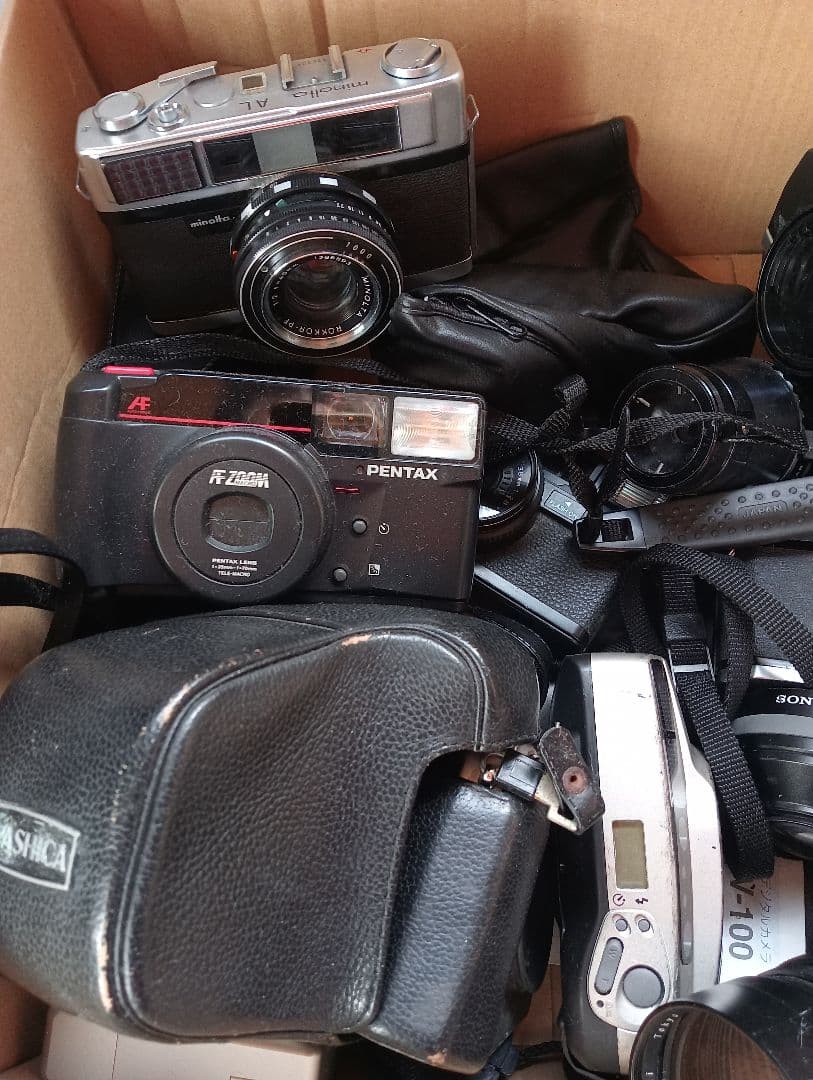 フィルムカメラセット 複数のブランドまとめ売り