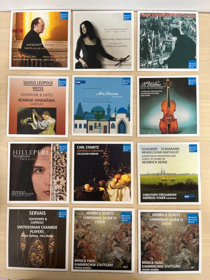 ドイツ・ハルモニア・ムンディ５０枚組ボックス