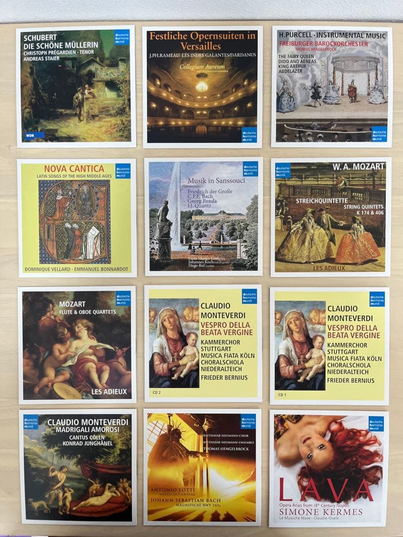 ドイツ・ハルモニア・ムンディ５０枚組ボックス