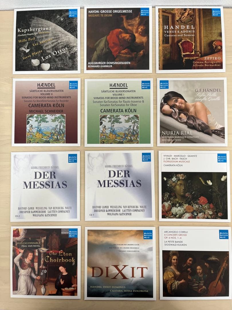 ドイツ・ハルモニア・ムンディ５０枚組ボックス