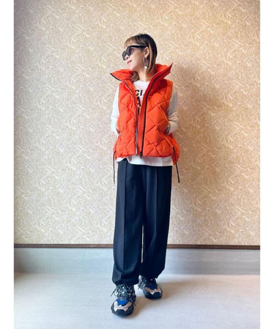 Margaux Vintage マルゴーヴィンテージ ダウンベストダブルジップ