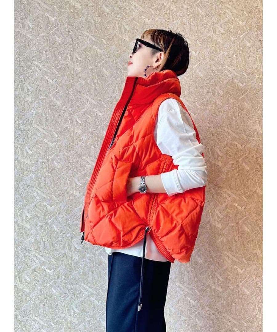 Margaux Vintage マルゴーヴィンテージ ダウンベストダブルジップ