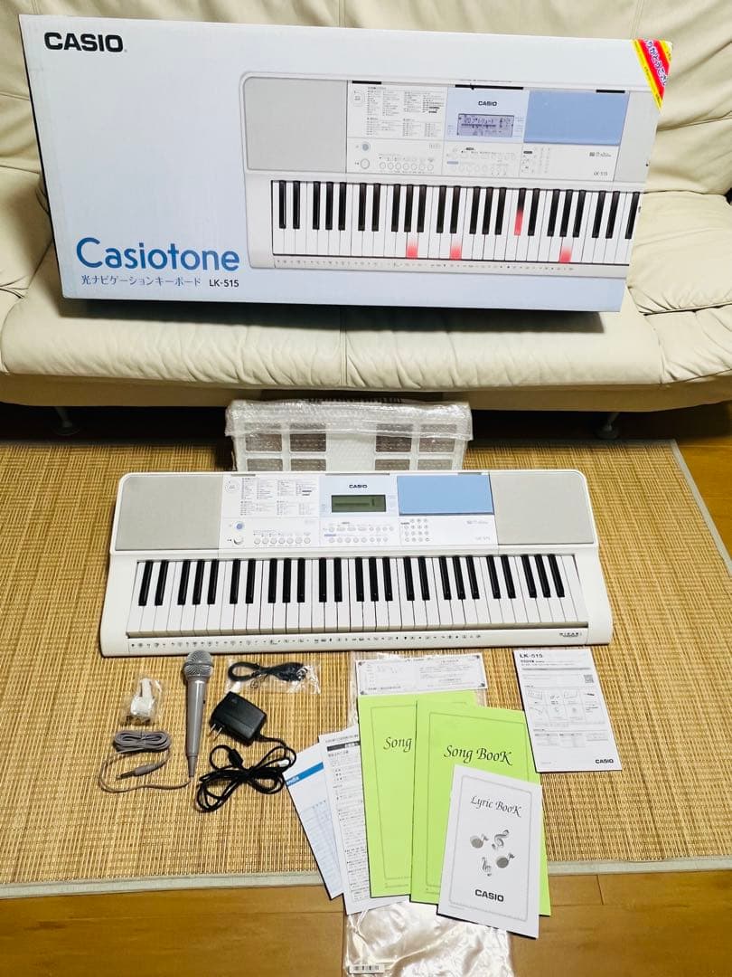 CASIO Casiotone LK-S515 キーボード
