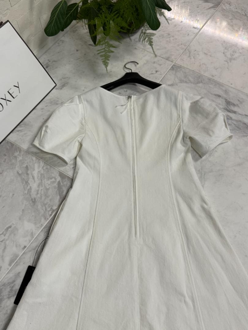 専用★現行品★★FOXEY/フォクシードレス ワンピース パロマ ホワイト38