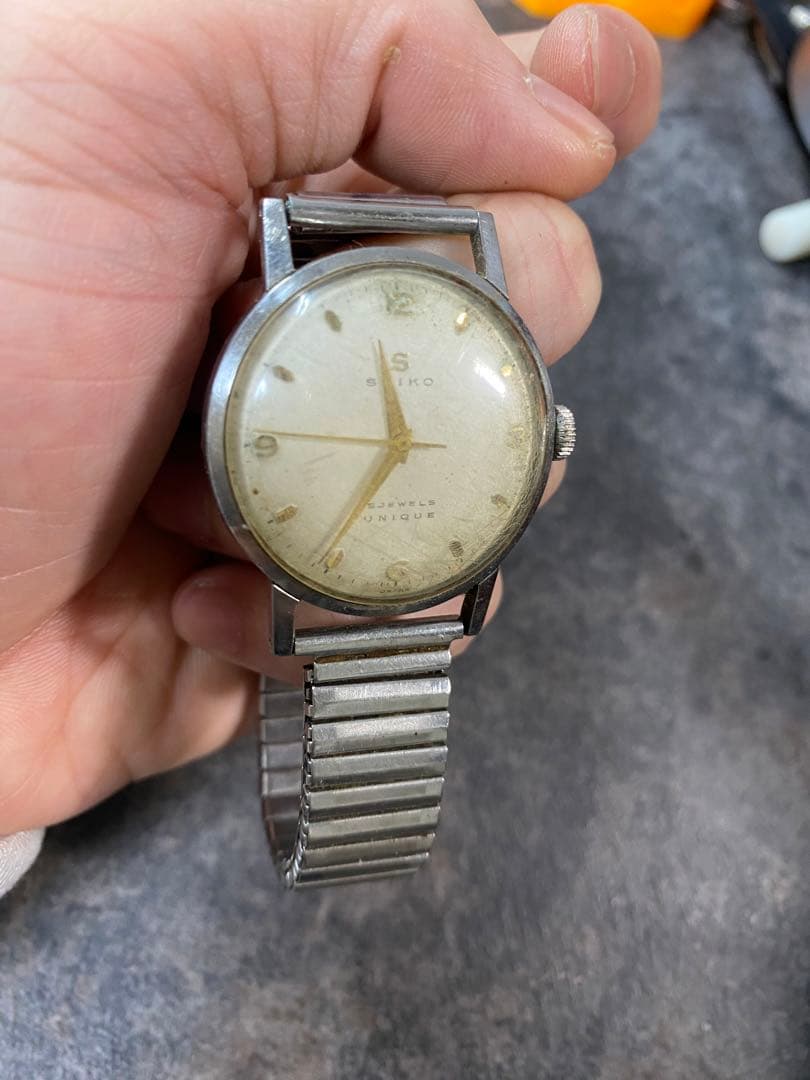 ヴィンテージ時計、金メッキ時計