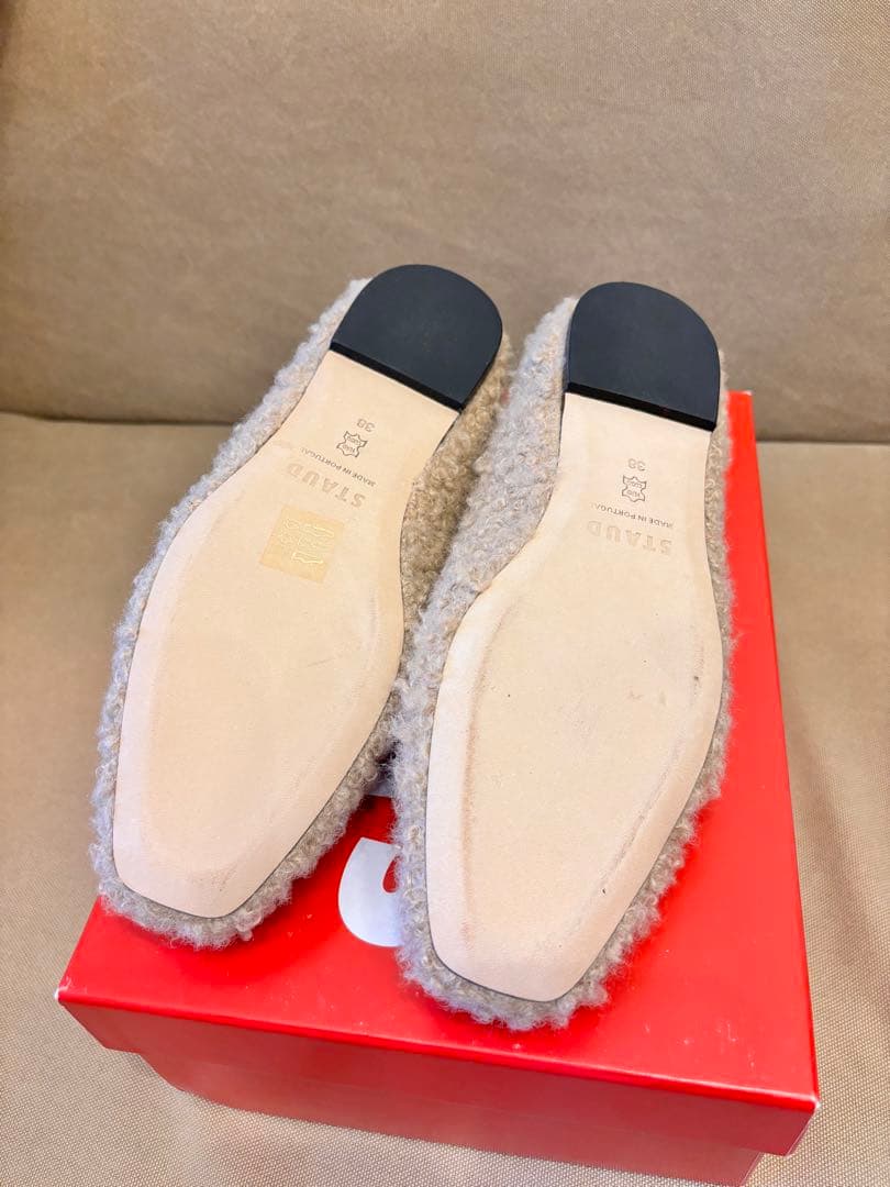 【新品・未使用】STAUD FLUFF BALLET FLAT