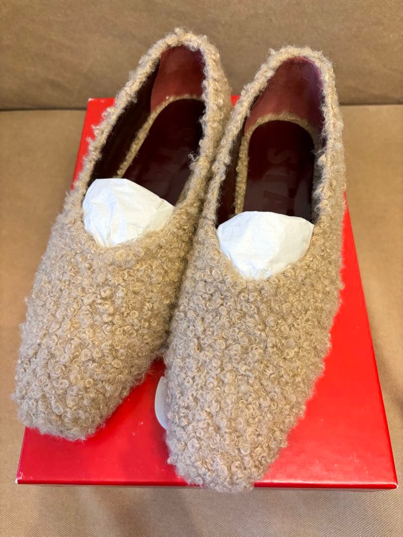 【新品・未使用】STAUD FLUFF BALLET FLAT