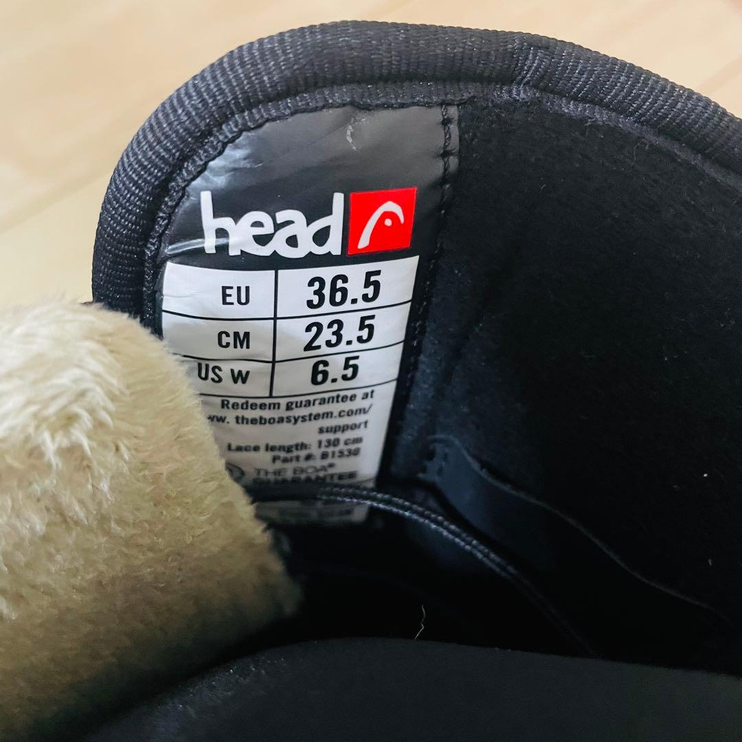 【美品】head GALORE BOA 23.5cm スノーボードブーツ