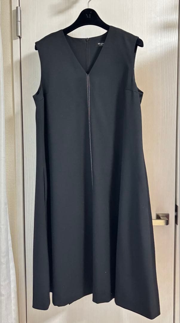 マグノリアコレクション 黒 ジャンパースカート36