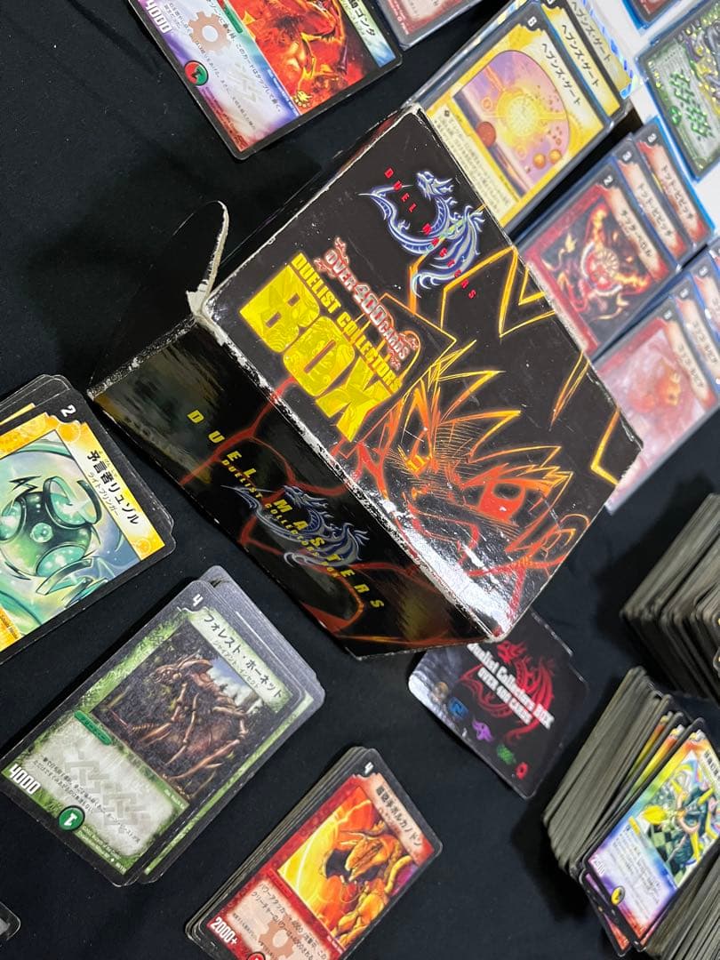 k*i様 まとめ売りデュエルマスターズカード キラカードはスリーブ入・ボックス、
