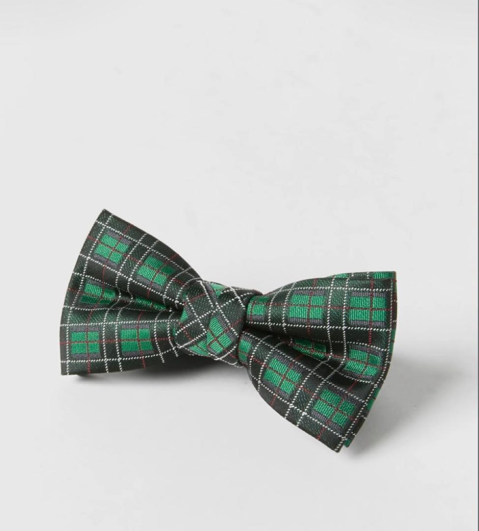 ZARA ネイビーチェック柄　セレモニースーツ　122cm 4点セット