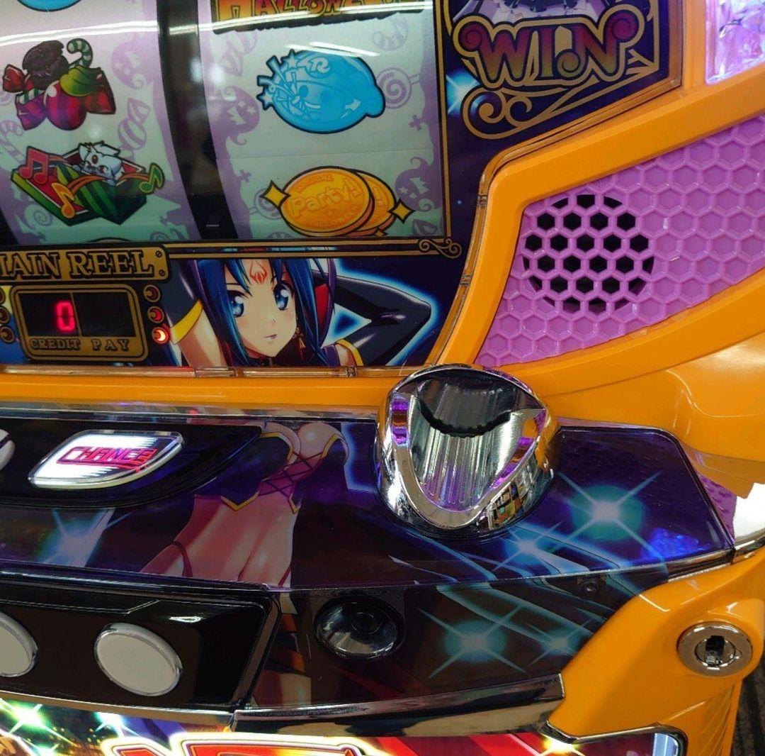 パチスロ実機　マジカルハロウィンFP 不要機付　送料無料