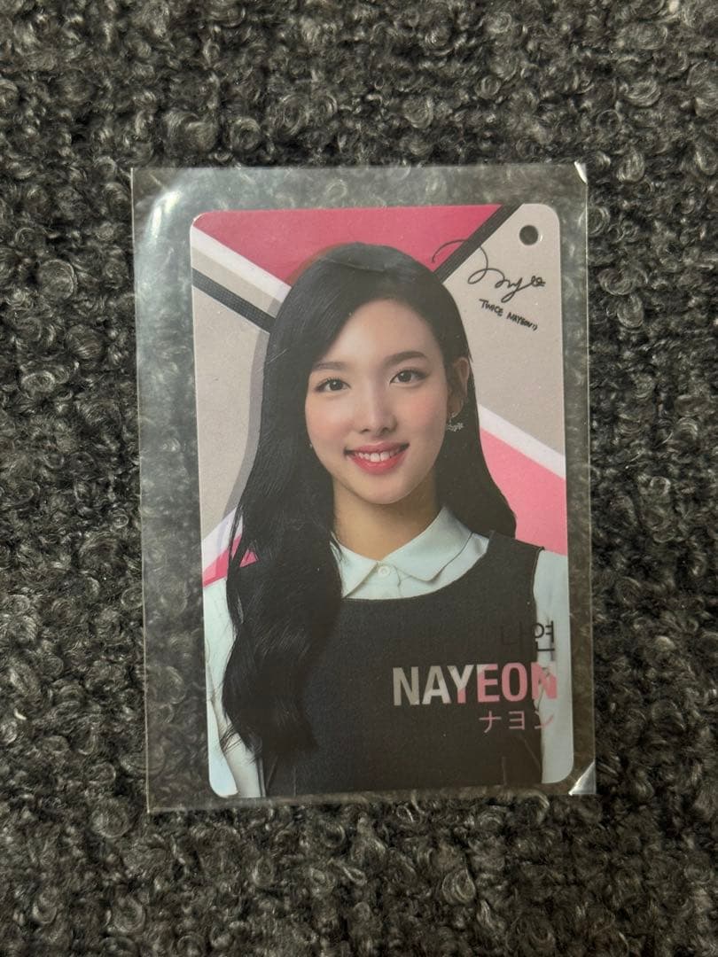 twice ロッテ　lotte ナヨン トレカ スターアベニュー 穴あり