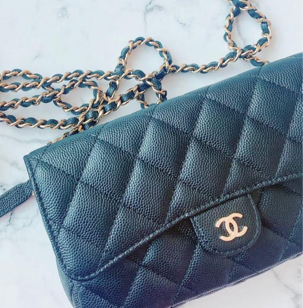 CHANEL❤︎マトラッセ フラップ フォンケース チェーンウォレット
