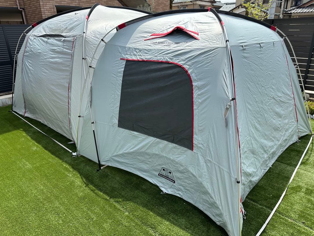 Coleman タフスクリーン2ルームテント LDX グランドシート、マット付