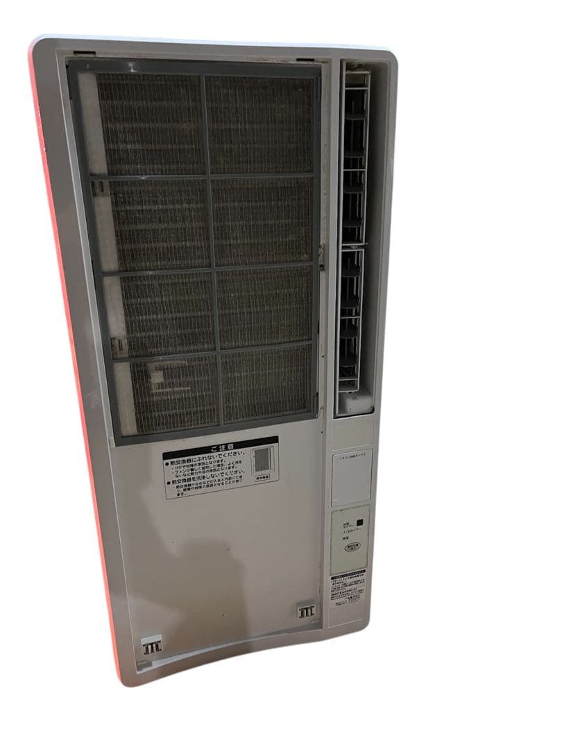 KOIZUMI 窓用エアコン　KAW-1612 窓枠あり