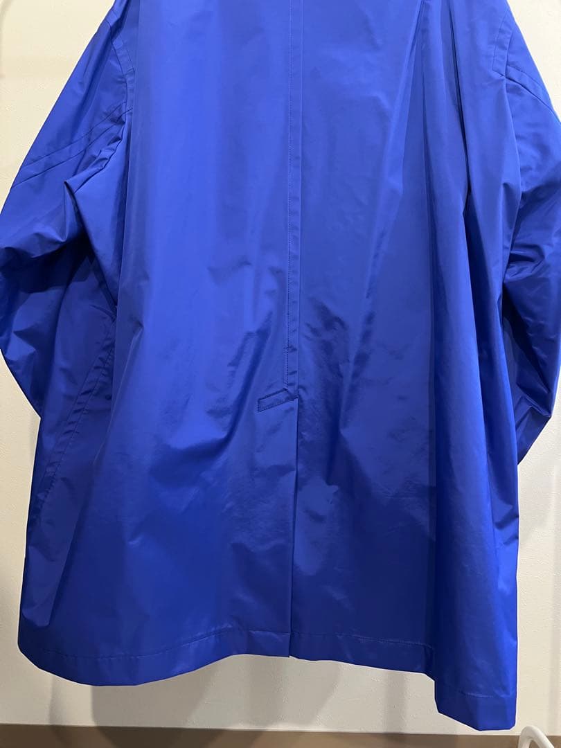 さ*ん様 kolor 20ss ナイロンチェスターコート 青