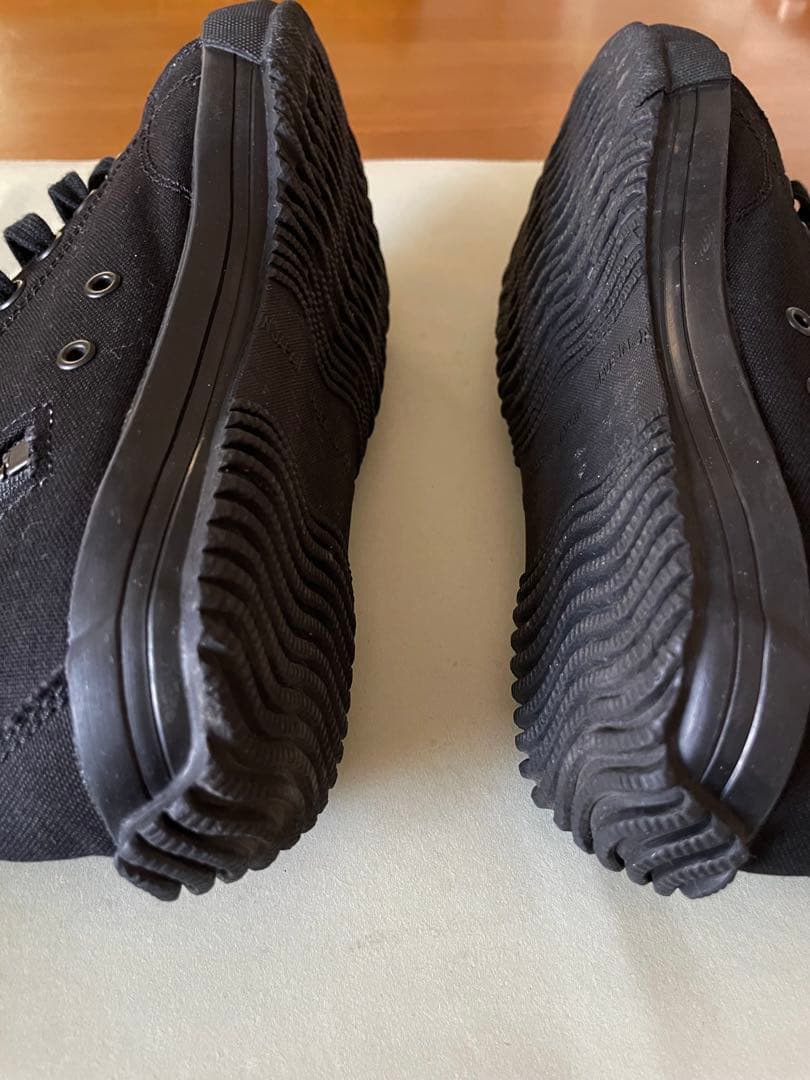 グラウンドワイ ヨウジヤマモトキャンバス　スニーカー　ブラック23.5