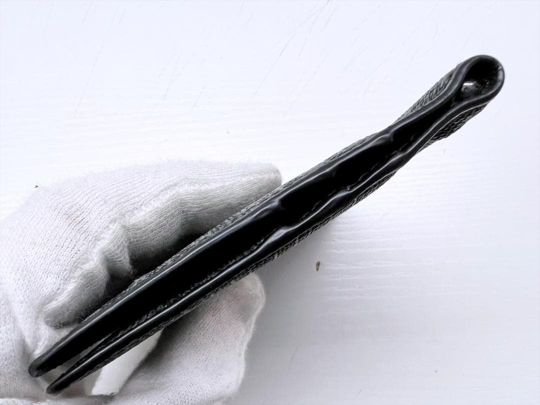 使用感なし　美品　エンポリオアルマーニ　イーグル　PVC　マネークリップ