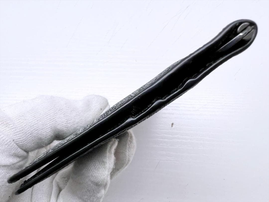 使用感なし　美品　エンポリオアルマーニ　イーグル　PVC　マネークリップ