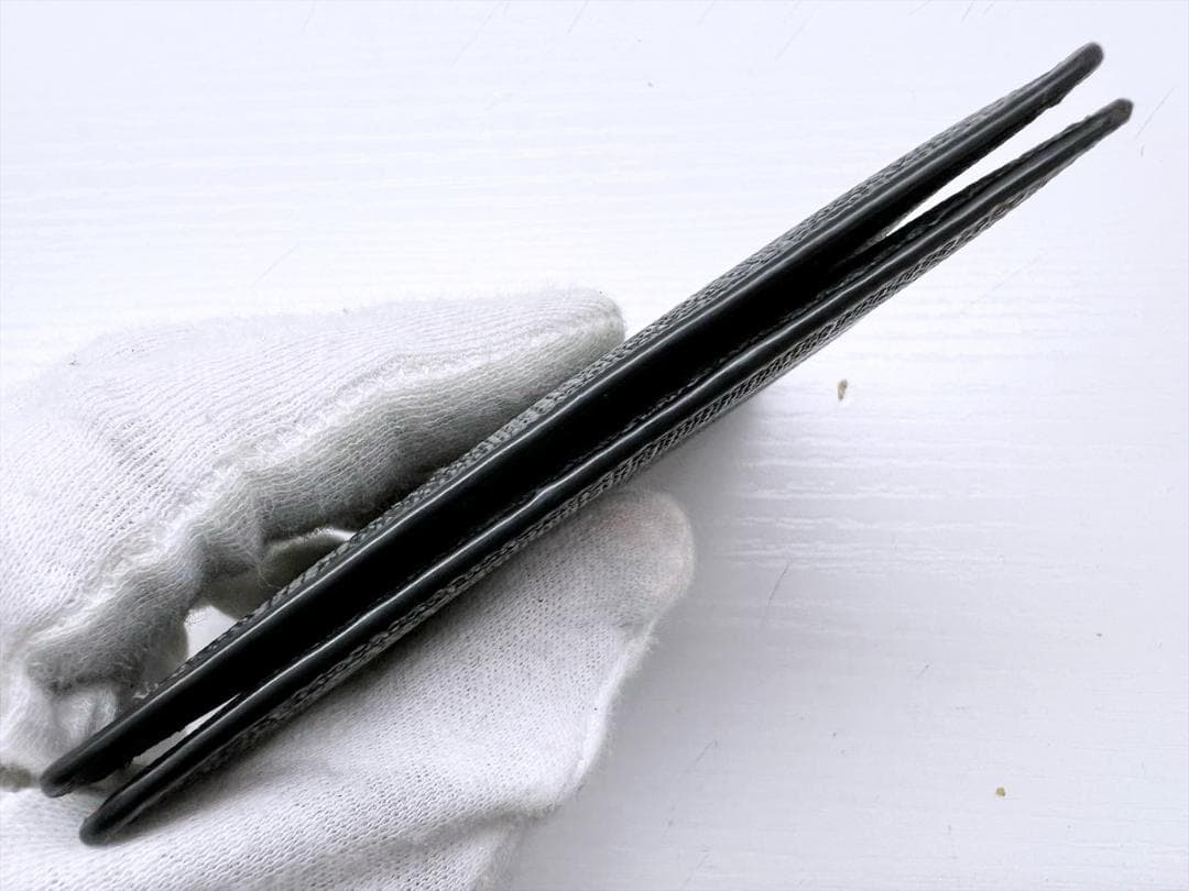 使用感なし　美品　エンポリオアルマーニ　イーグル　PVC　マネークリップ