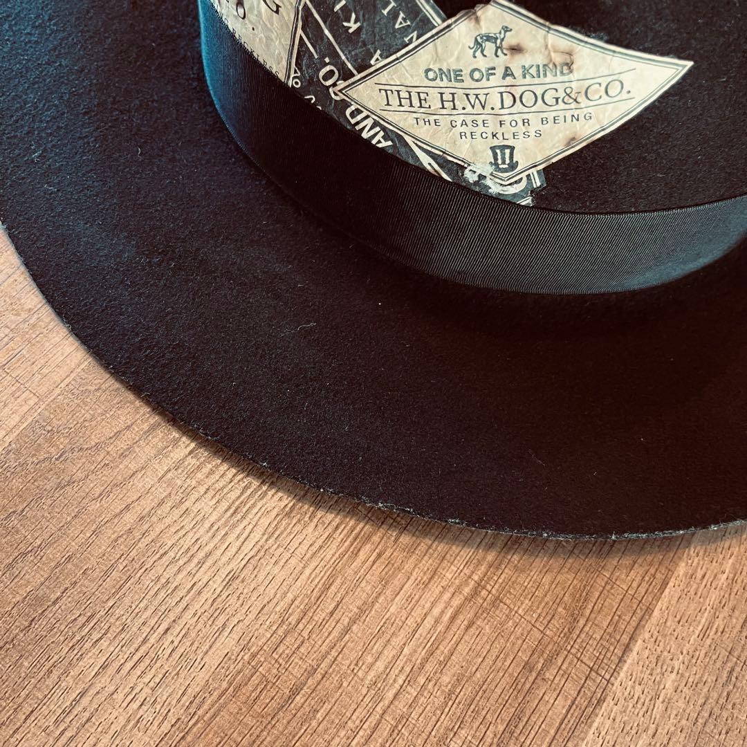 THE H.W.DOG&CO. 超レア 日本未発売 ヴィンテージ 加工ハット